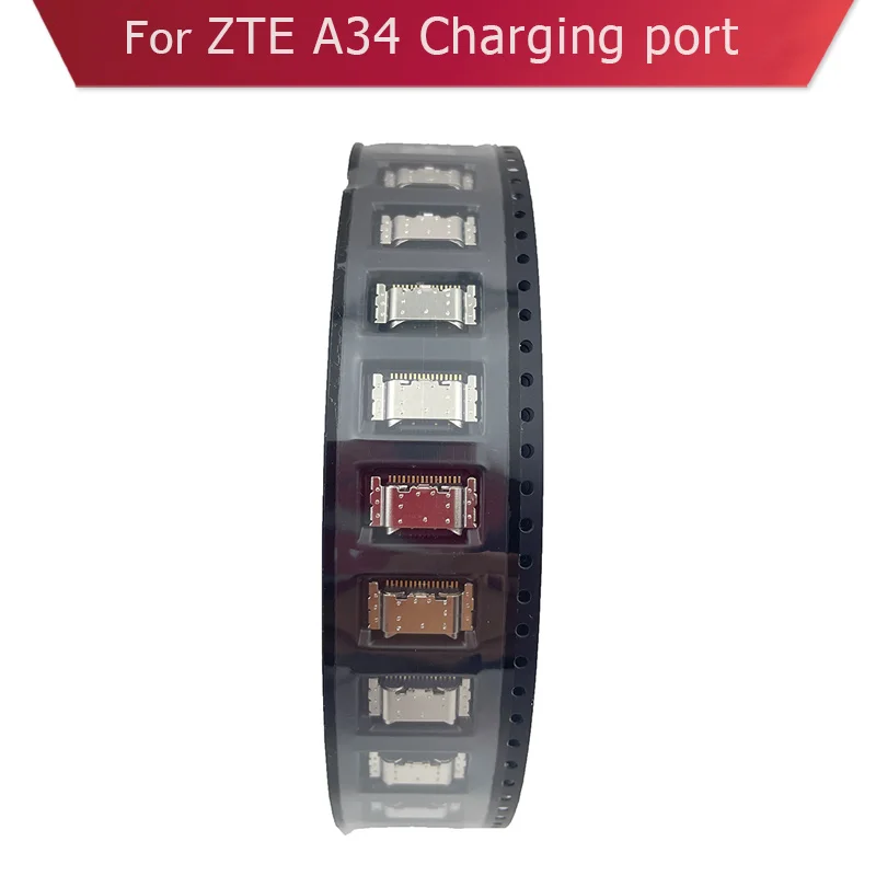 

For ZTE Blade A34 Charging Port Connector Replacement Repair Parts USB Dock Tail Plug