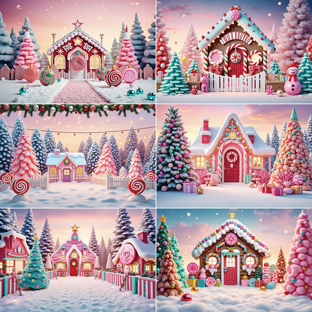 

MOON.QG 2024 Christmas Background Photography Ornaments Window New Year Photozone Backdrop Children Photo Studio Photozone Props