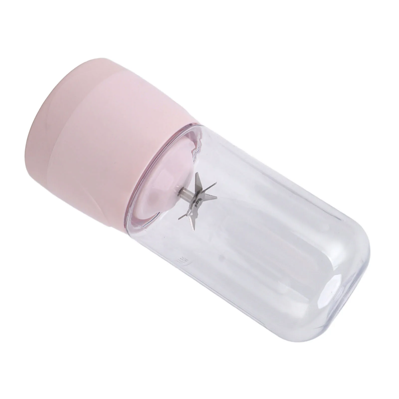 Blender Mini USB Isi Ulang 410Ml - 6 Bilah Cangkir Pembuat Jus Portabel untuk Smoothie, Shake, Perjalanan & Olahraga