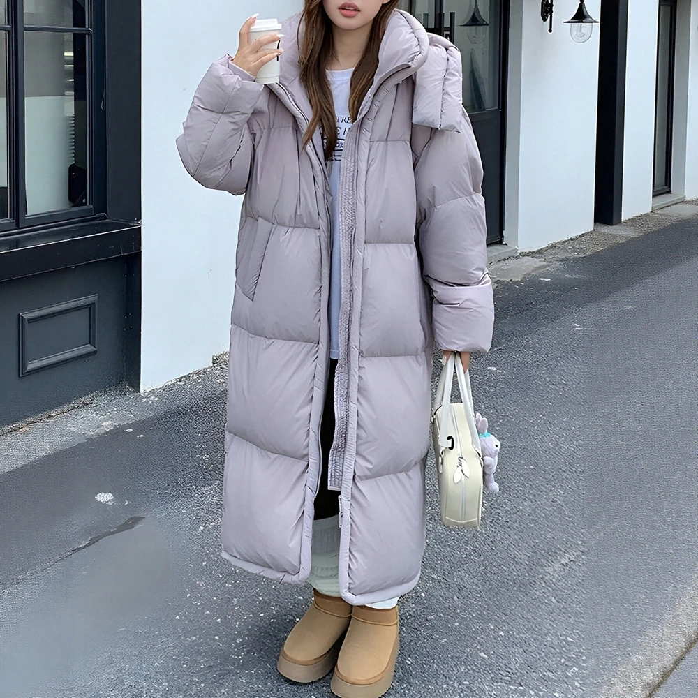 

Cotton-Padded Jacket Long Sleeve Autumn Winter Clothes Straight Sleeve Casual Style Women's Top Fashionable and Comfortable