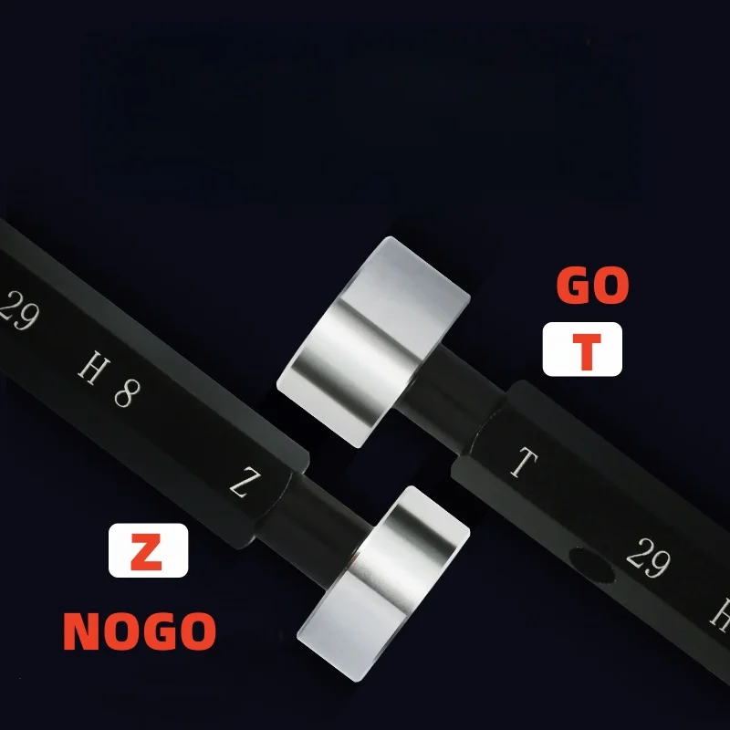 1PCS H8 Φ2-56mm Smooth Plug Gauge GO and NOGO Inner Diameter Gauge Aperture Gauge Hole Gauge Plain limit gauge Measuring Tool