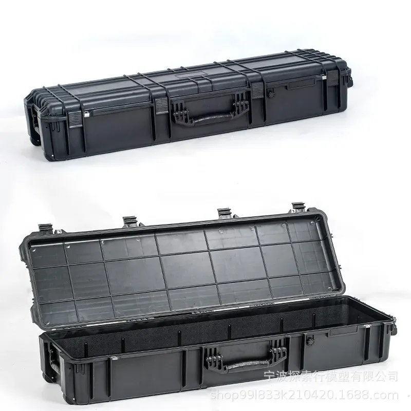 Large PP Hard Case Waterproof Shockproof Dustproof Storage Box for Camera Drone Tools Outdoor Tactical Equipment Protection