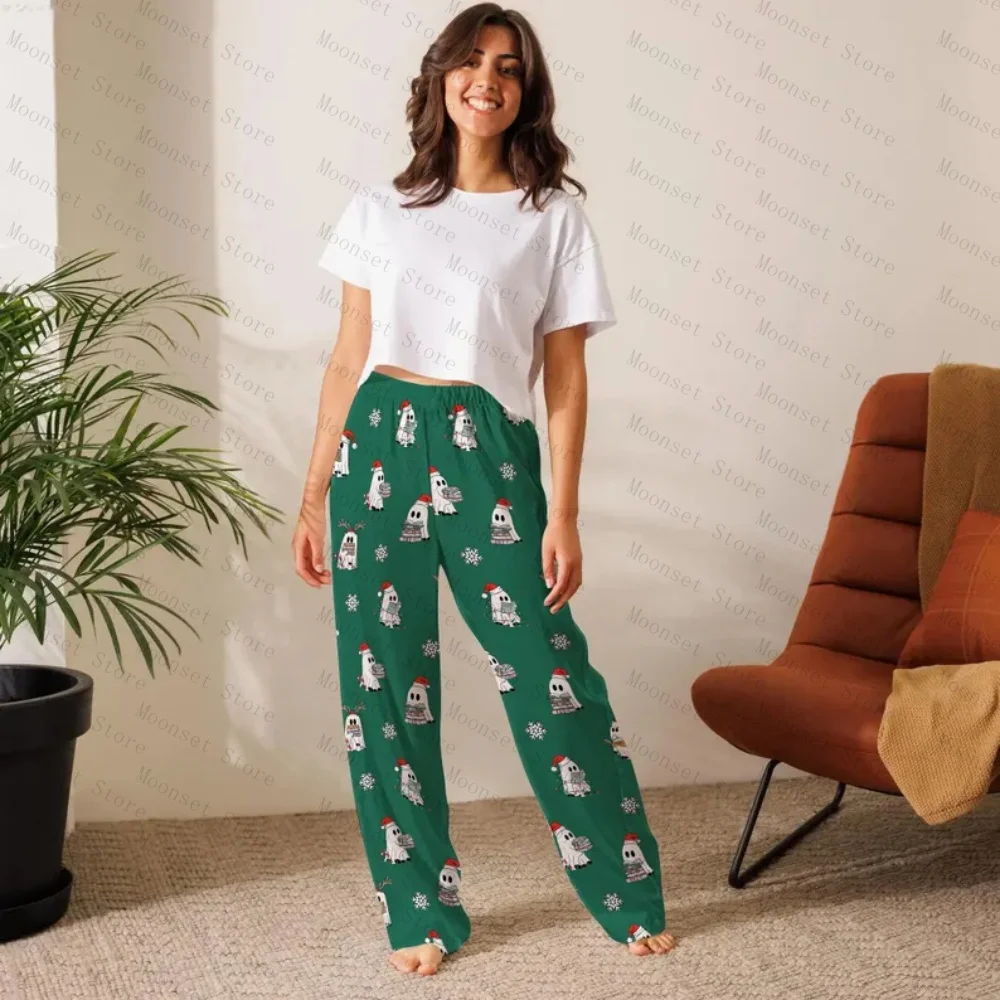 

Christmas Book Ghost Pajamas Pants Christmas Book Pjs Pants Cute Christmas Pyjamas Book Lover Gift Home Soft pajama pants
