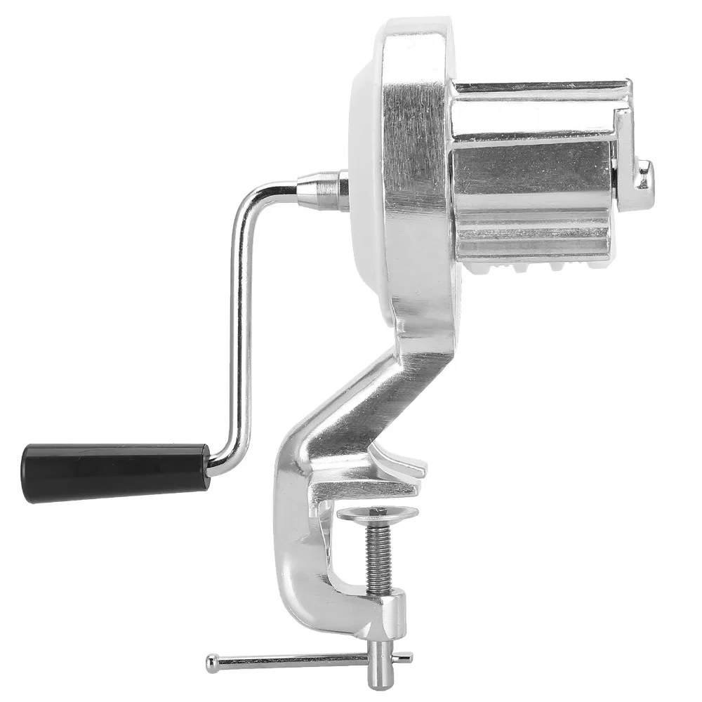 Aluminum Alloy Macaroni Maker Silver Non-Stick Surface Pasta Maker Machine Durable Easy Operation Manual Pasta Extruder