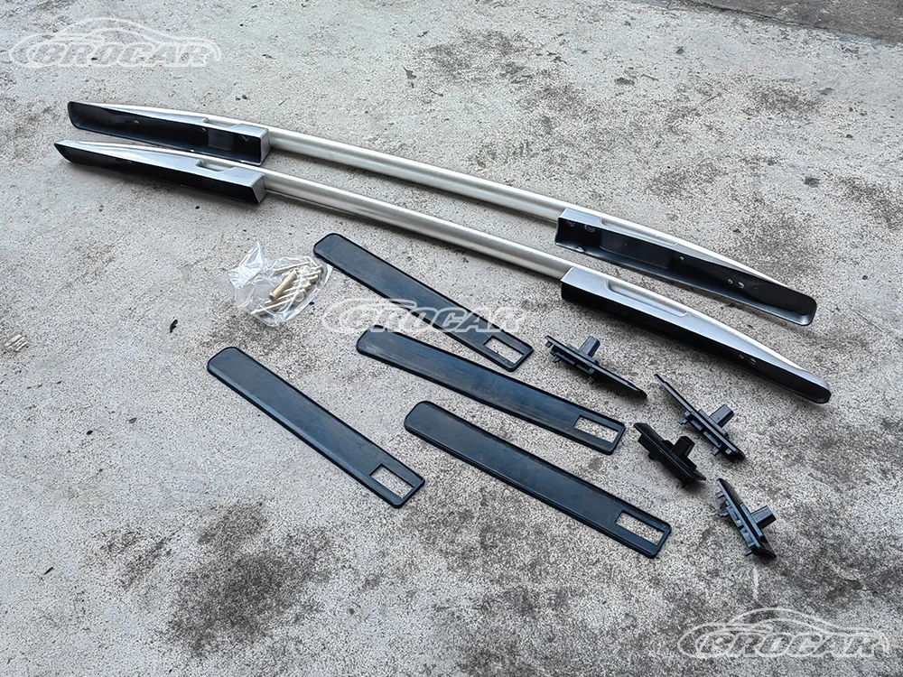 Car Roof Racks For Honda CR-V CRV 2007-2011 Silver Aluminium Alloy Car Roof Rack Side Rails Bars Outdoor Travel Luggage 2Pcs
