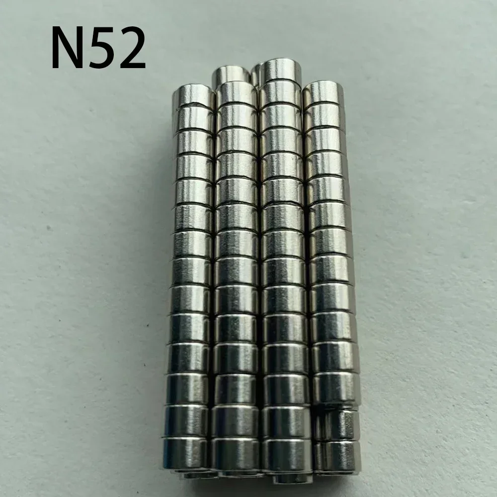 N52 6x3.6 6x3 Round Mini Magnet Super Rare Earth Motor Ebike Powerful Neodymium  Magnets for Door Search Magnetic Nickle Coating