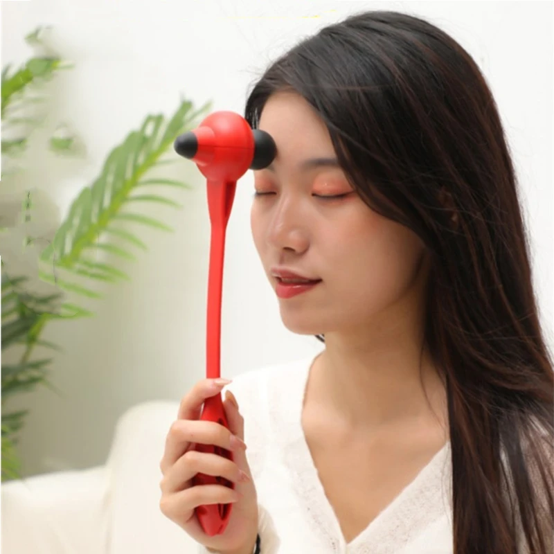 Massage hammer eye eye back rubs the body flap leg knock stick massager regimen meridian silicone hammer