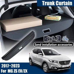 For MG ZS EV ZS11 ZX 2017 2018 2019 2020~2022 2023 Accessories Car Trunk Cargo Cover Luggage Trunk Curtain Interior Auto Parts