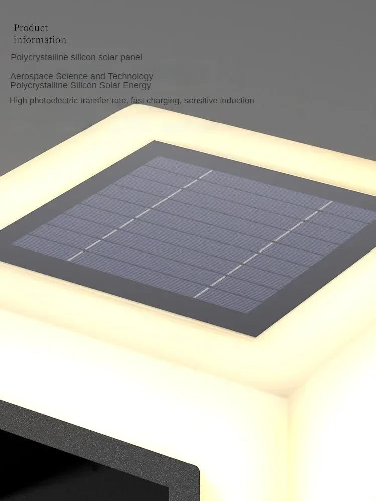 BBD Durable LED Solar Garden Lights for Landscape Lighting with High Brightness and Waterproof and Dustproof Function