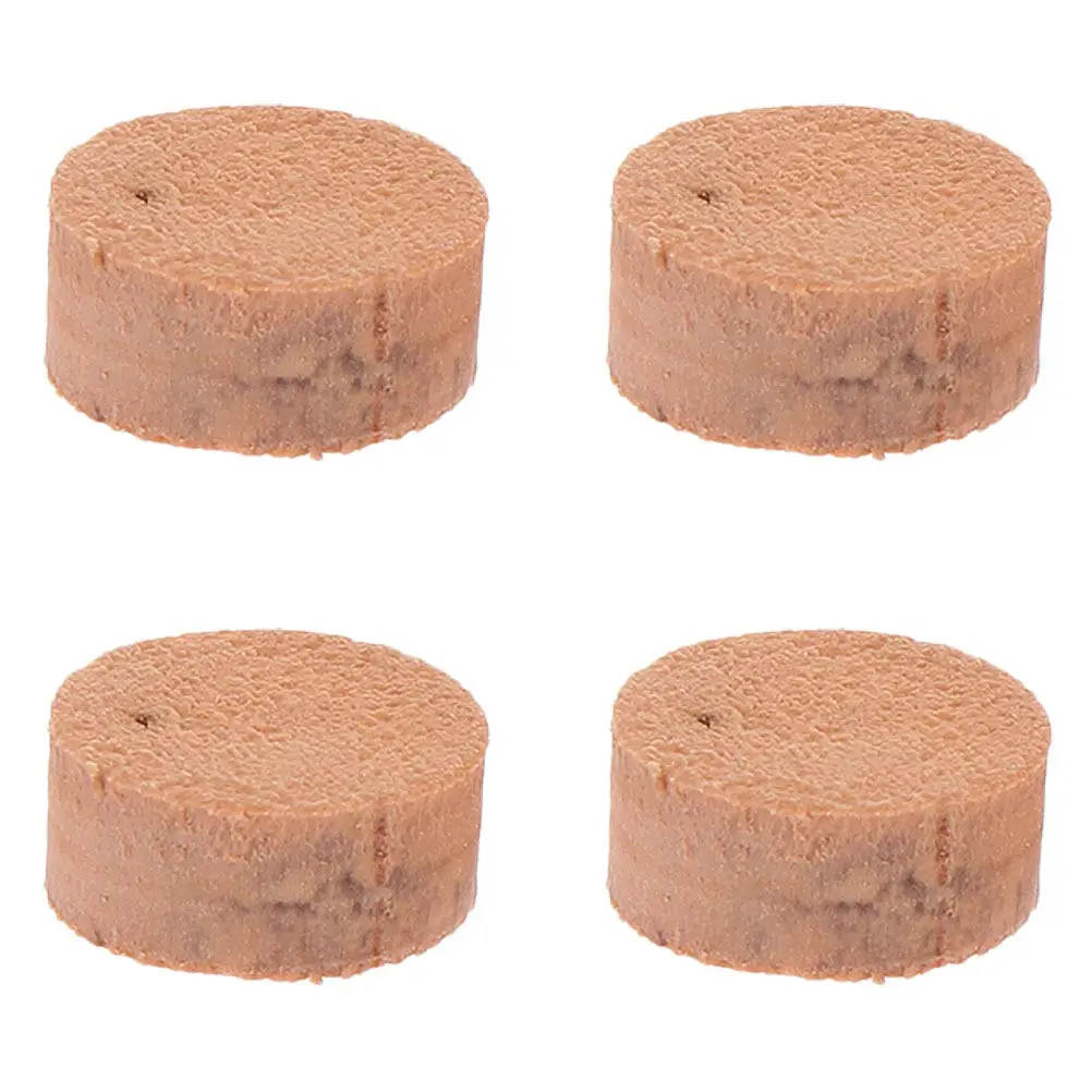 4Pcs Trombone Water Key Cork Pads Replacement Set for Daily Practice Professional Competition High Performance Natural Cork