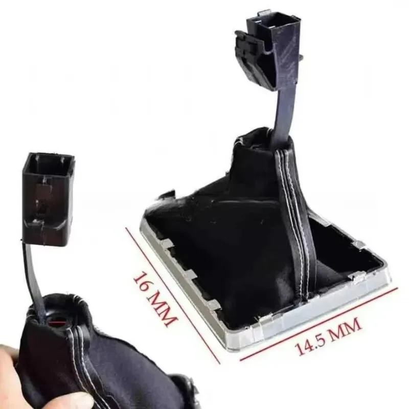 ل Fit فوكسهول أوبل أسترا III H 1.6 04-10 دليل 5 6 سرعة والعتاد عصا رافعة مقبض شيفتر مع غطاء جلد مقاوم للغبار #3