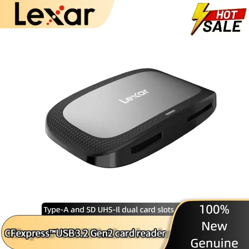 Lexar CFexpress Type A card reader 10Gbps 8K 2-in-1 Hi-Speed USB 3.2 Gen2 SD Card Reader USB Type C Interface CFE Card Reader