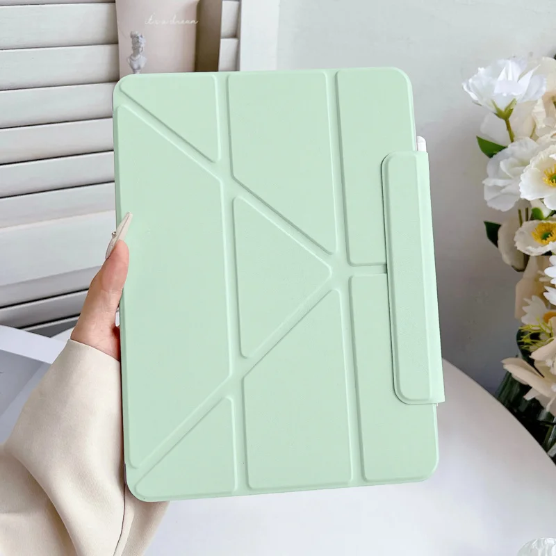 Tablet Cover for IPad Air8 11th 2026 Protective Case Mini6 7 4 5 6th 7th 10th 12th Gen 10.2 Pro11 2025 Multi-Folding Smart Cover