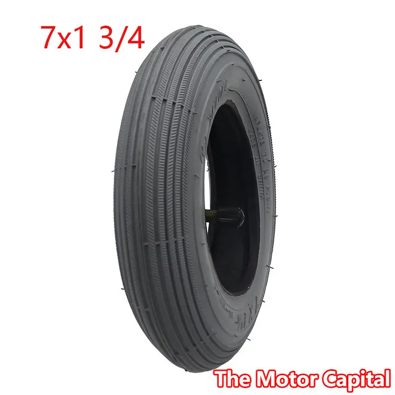 7inch 7x1 3/4Pneumatic Tires inner outer tire,for 7 Inch Electric Wheelchair Front Wheel Accessories