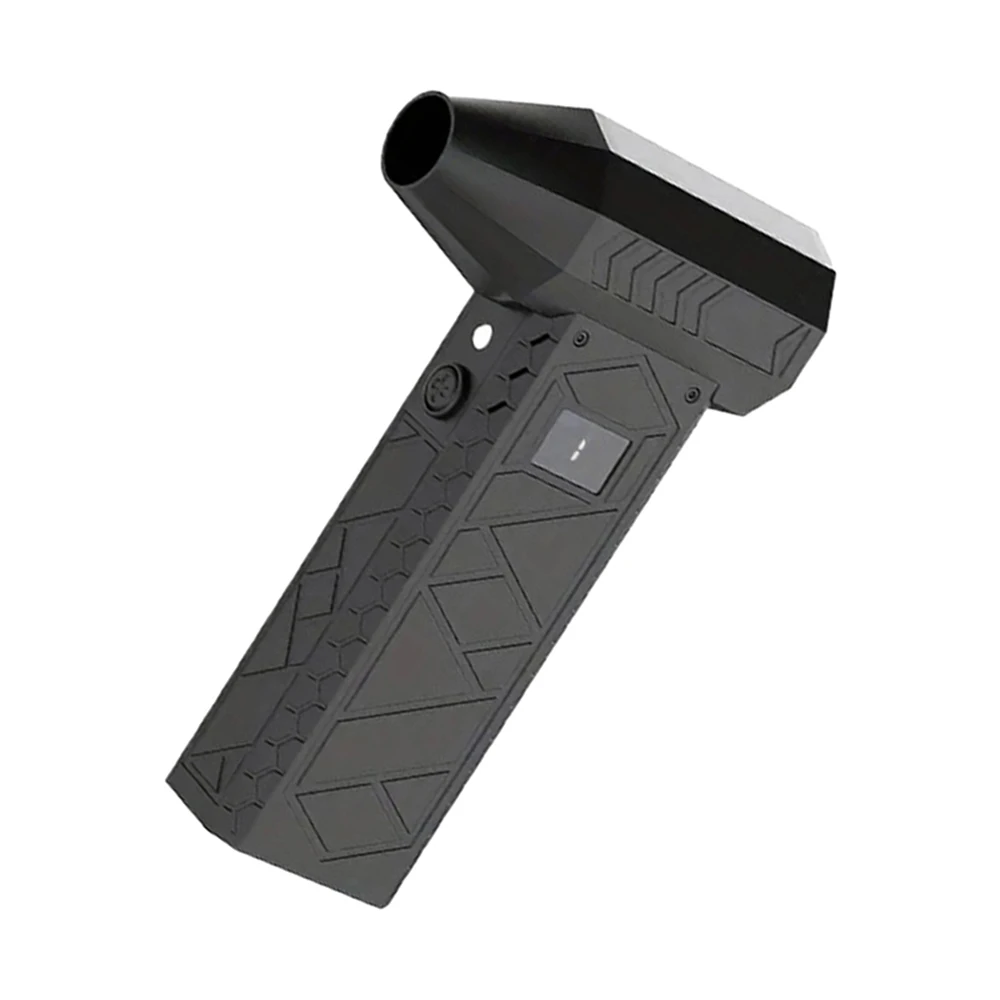 180000RPM Wireless Turbo Jet Blower Battery Level Display LED Lighting High-Speed Air Blower Handheld Turbo Jet Fan Dust Blowing