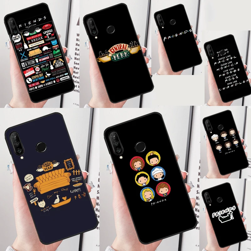 Central Perk Coffee friend how you doin For Huawei Nova 12s 7i 8i 11i 12i 9 SE Y91 Y90 Y60 Y70 Y72 Y61 P30 P40 Lite P60 Pro Case