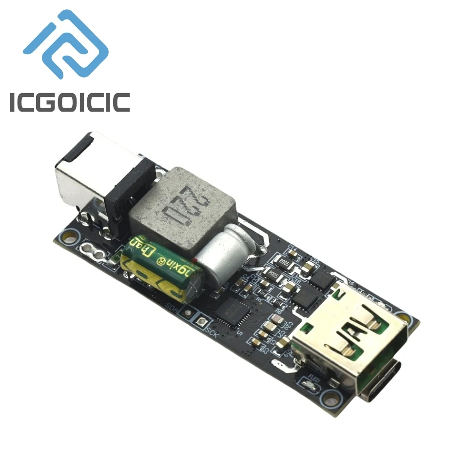 Модуль быстрой зарядки высокой мощности 100 Вт с полным протоколом поддерживает SCPFCP QC4.0pd3.0