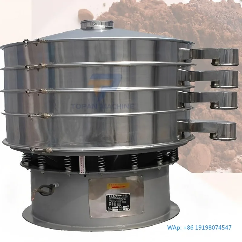 

Industrial Stainless Steel Electric Flour Sifter Vibrating Sieve Screen for Powder Sand Chemical Liquid