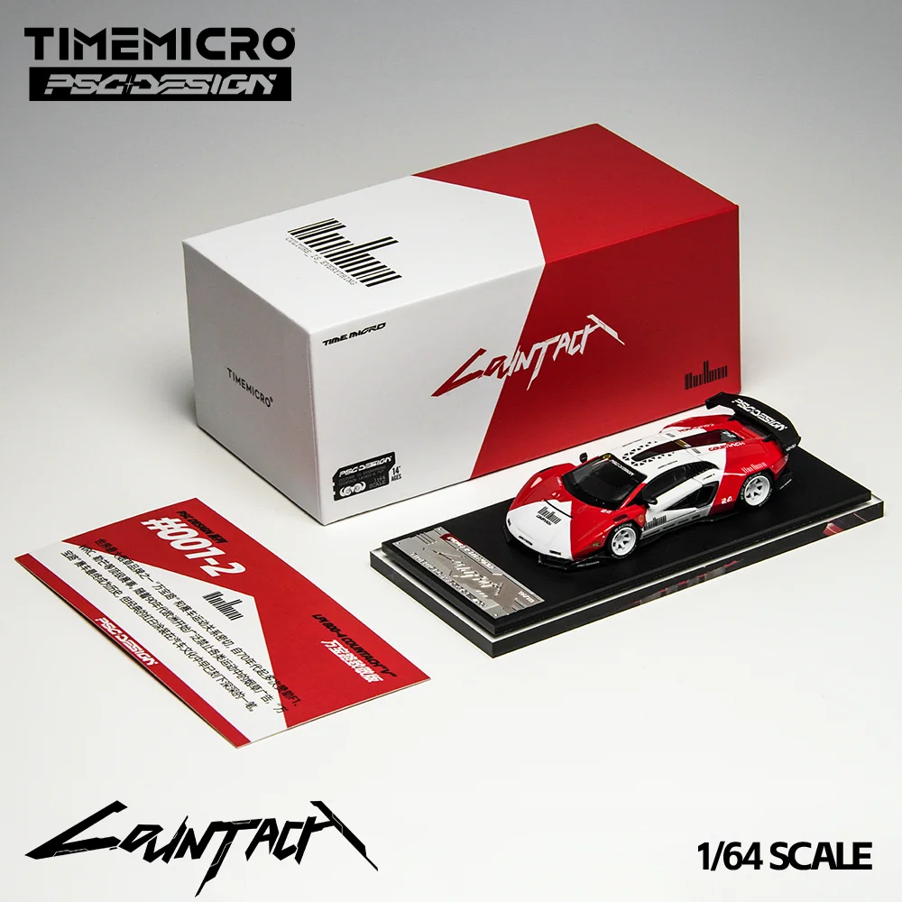 

TM × PSC Car House 1:64 Lamborghini New Kantash North Exhibition Edition Simulated Alloy Car Model