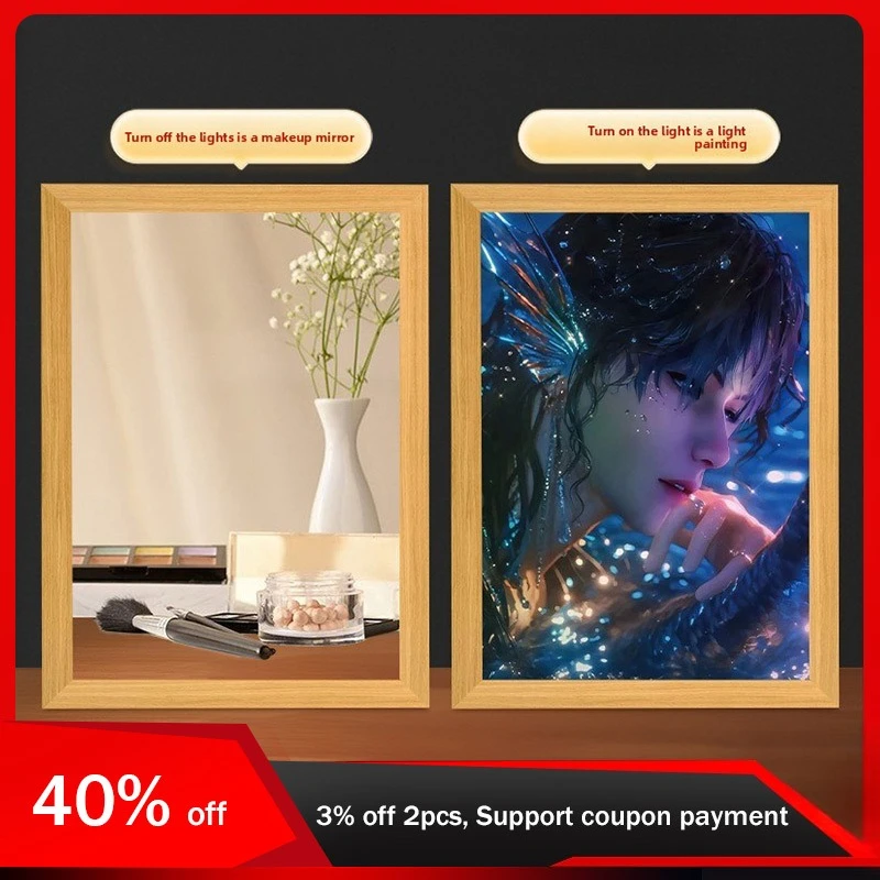 

23cm/9.06in Love and Deepspace Anime Light Painting Qi Yu Qin Che Peripherals Collectible Display Birthday Gifts Room Decoration