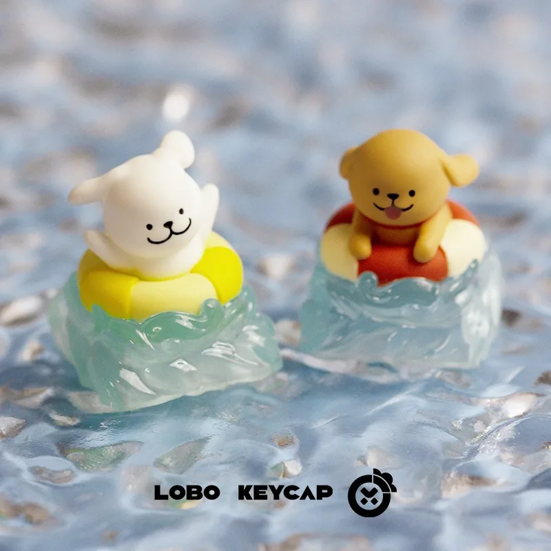 NEW Maltese Theme Anime Keycaps Mechanical Keyboard Resin Custom Keycaps PC Game Keyboard Accessories Cartoon Gifts Collection