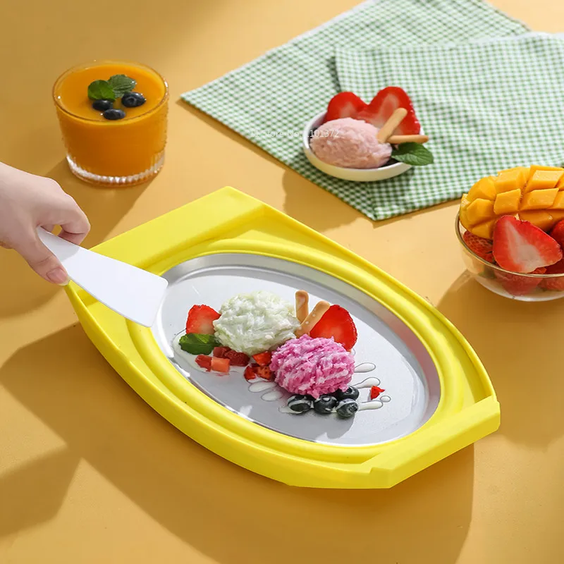 

Household Small Fried Ice Machine Children's DIY Fruit Ice Cream Fried Ice Machine Can Make Yogurt Ice Cream Machine