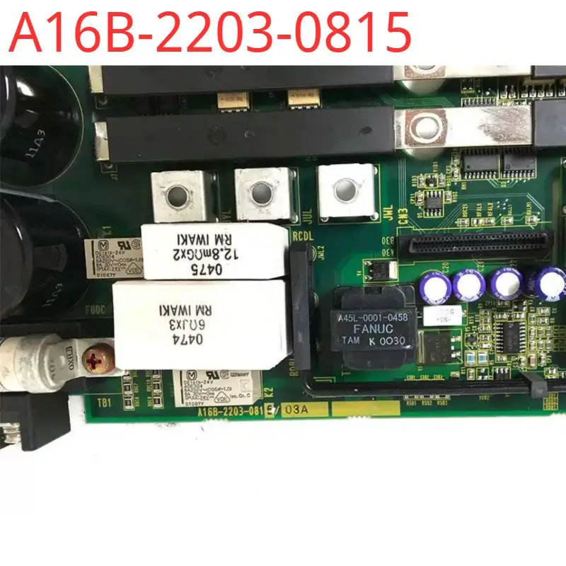 A16B-2203-0815 FANUC servo drive backplane detection OK