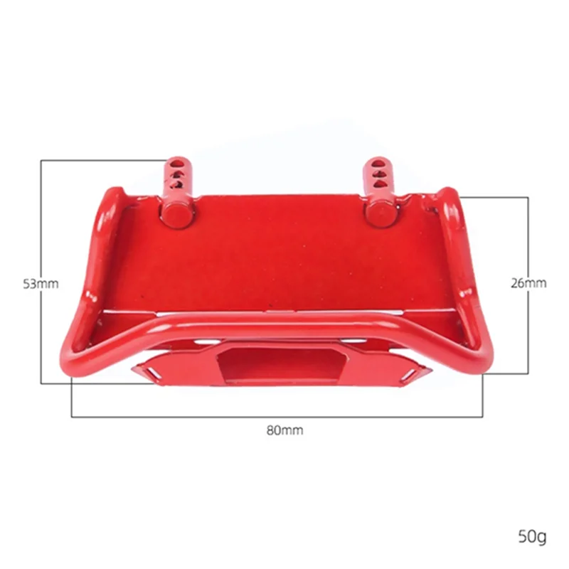 Para mn g500 mn86 mn86s mn86k mn86ks 1/12 rc veículo rastreado peças de atualização metal amortecedor dianteiro armadura