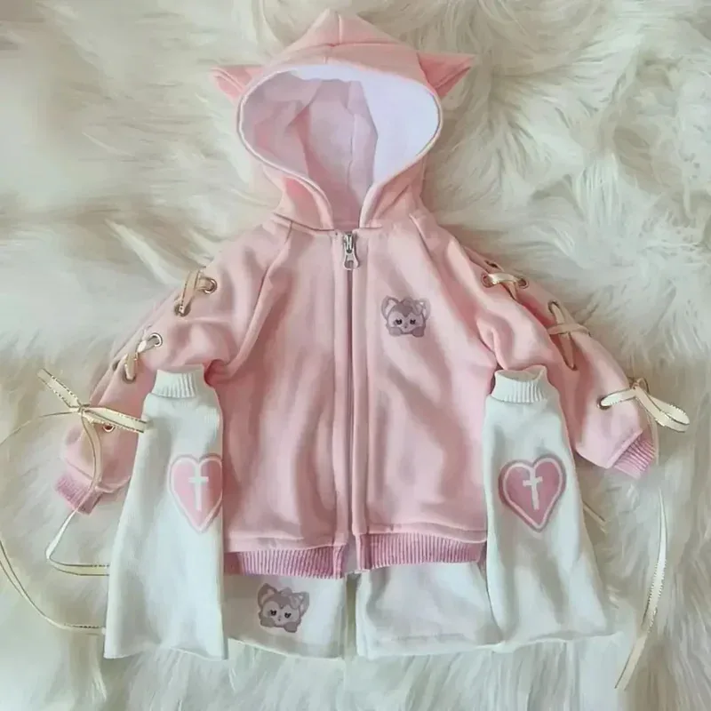 

Doll's Clothes for 60 To 64cm Bjd Doll 1/3 Hooded Coat Shorts Leg Covers Suit Diy Girl Toys Dress Up Doll Accessories,no Doll