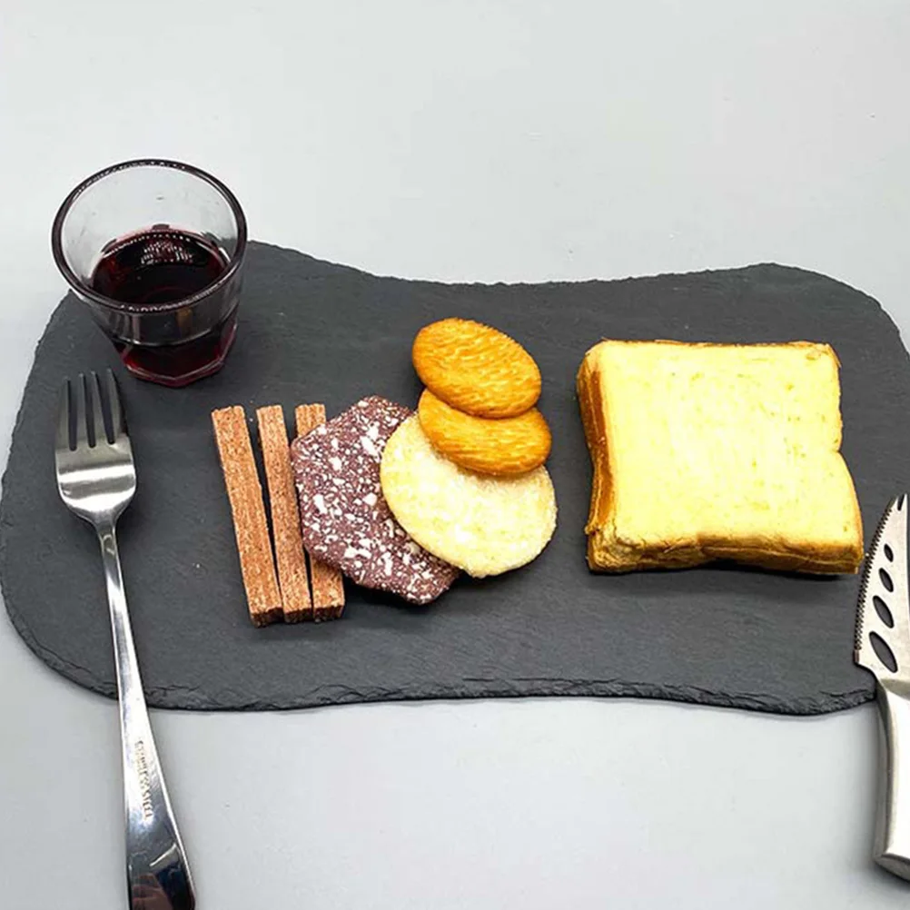 

1 шт. тарелка в форме почек премиум-класса с черными фруктами, сервировочная доска для стейка, многофункциональная тарелка для еды для домашнего ресторана