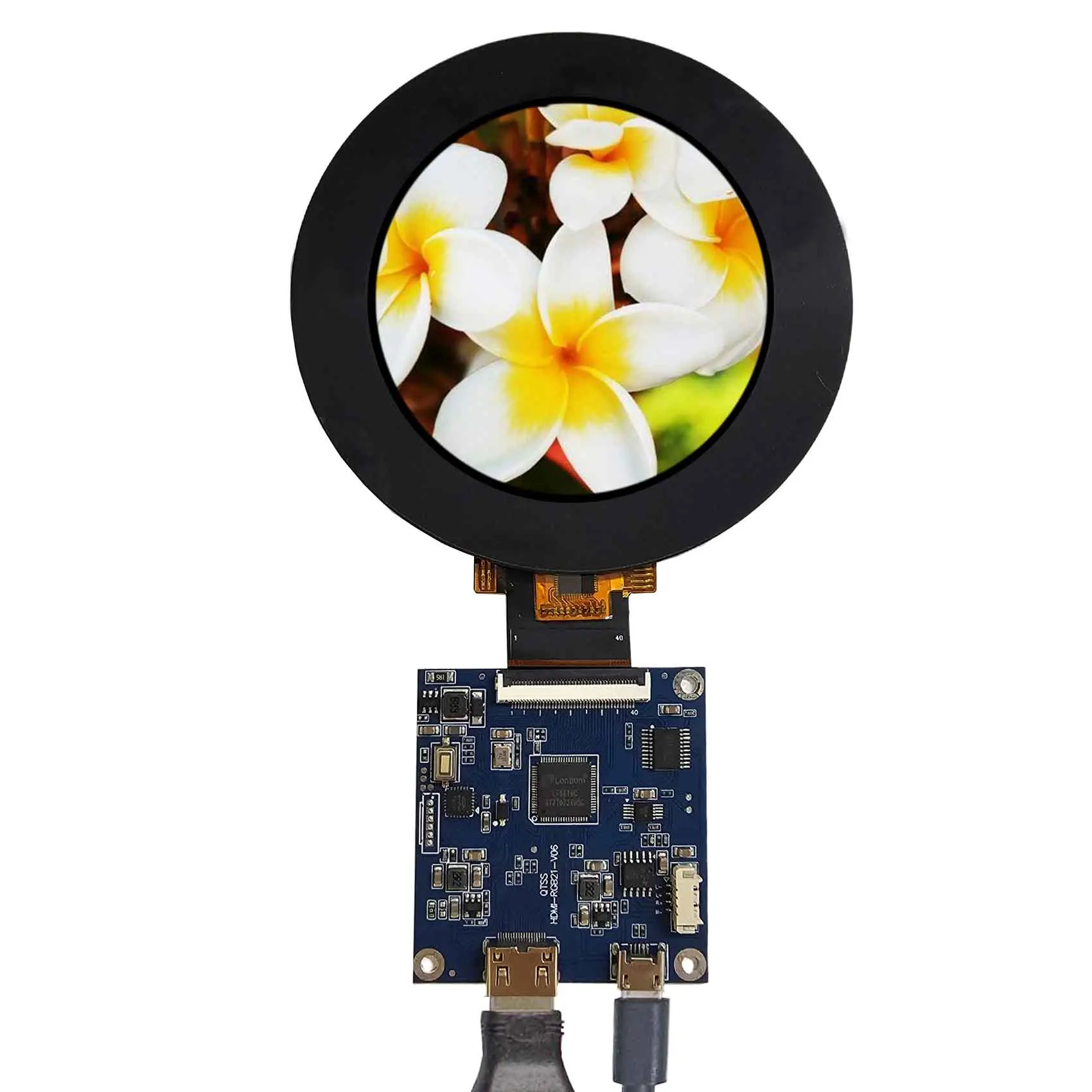 Micro Round Lcd Display Tft Lcd Touch Display 2.8Inch 480X480 Capacitive 2.8Inch Tft Lcd With Touch Panel,Controller Board