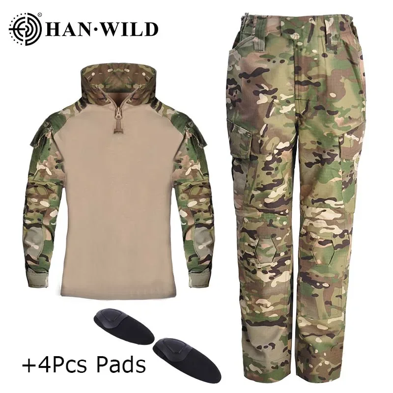 Pantalones de pesca camuflaje tácticos infantiles para río y lago - imagen 2