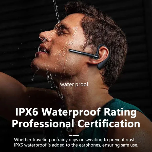 G10 سماعة رأس بخاصية البلوتوث للأعمال سماعات ستيريو لاسلكية رياضية بدون استخدام اليدين مع سماعات ميكروفون صوت إلكتروني ENC