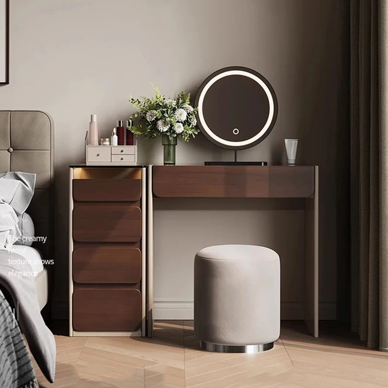 

Modern Living Room Vanity Table Cabinet Nail Organizer Bedside Chair Dressing Table Cheap Cosmetics Vestidores Home Furniture