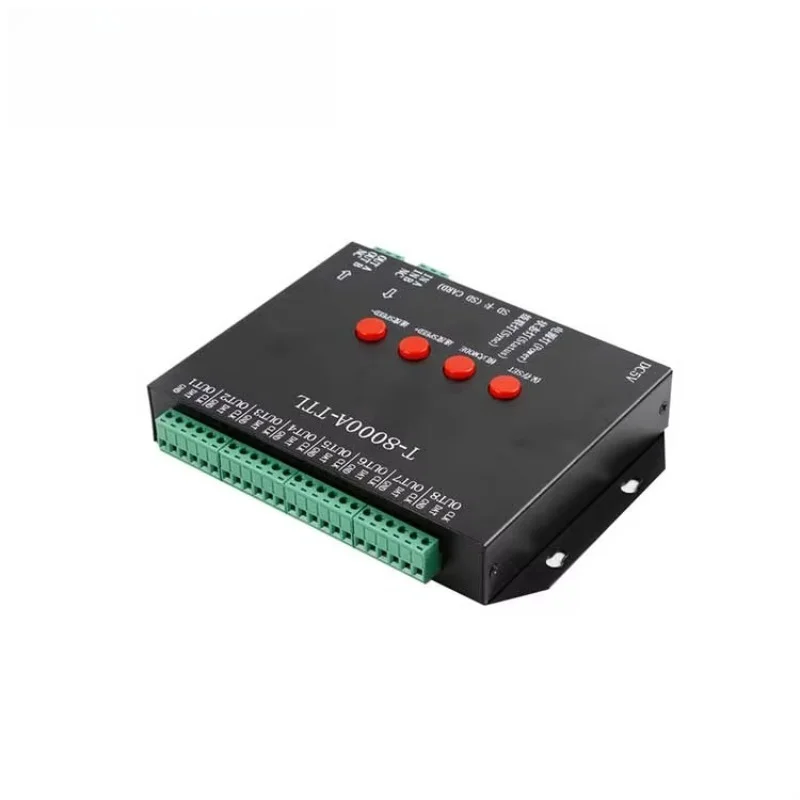Exclusive Offers Programmable SD card full-color T-8000A LED pixel LED controller