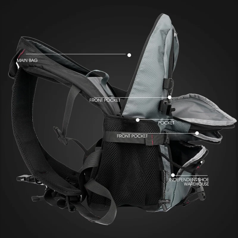 Mochila táctica MOLLE para escalada, senderismo, camping y pesca - imagen 4