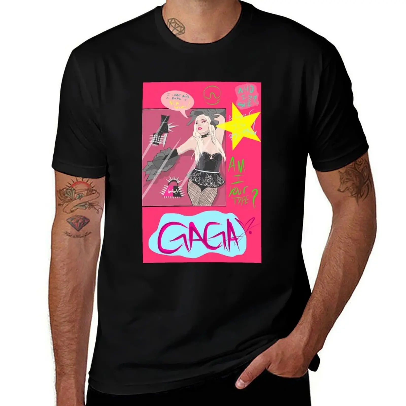 Plastic Doll T-Shirt Summer Casual Loose T-Shirt