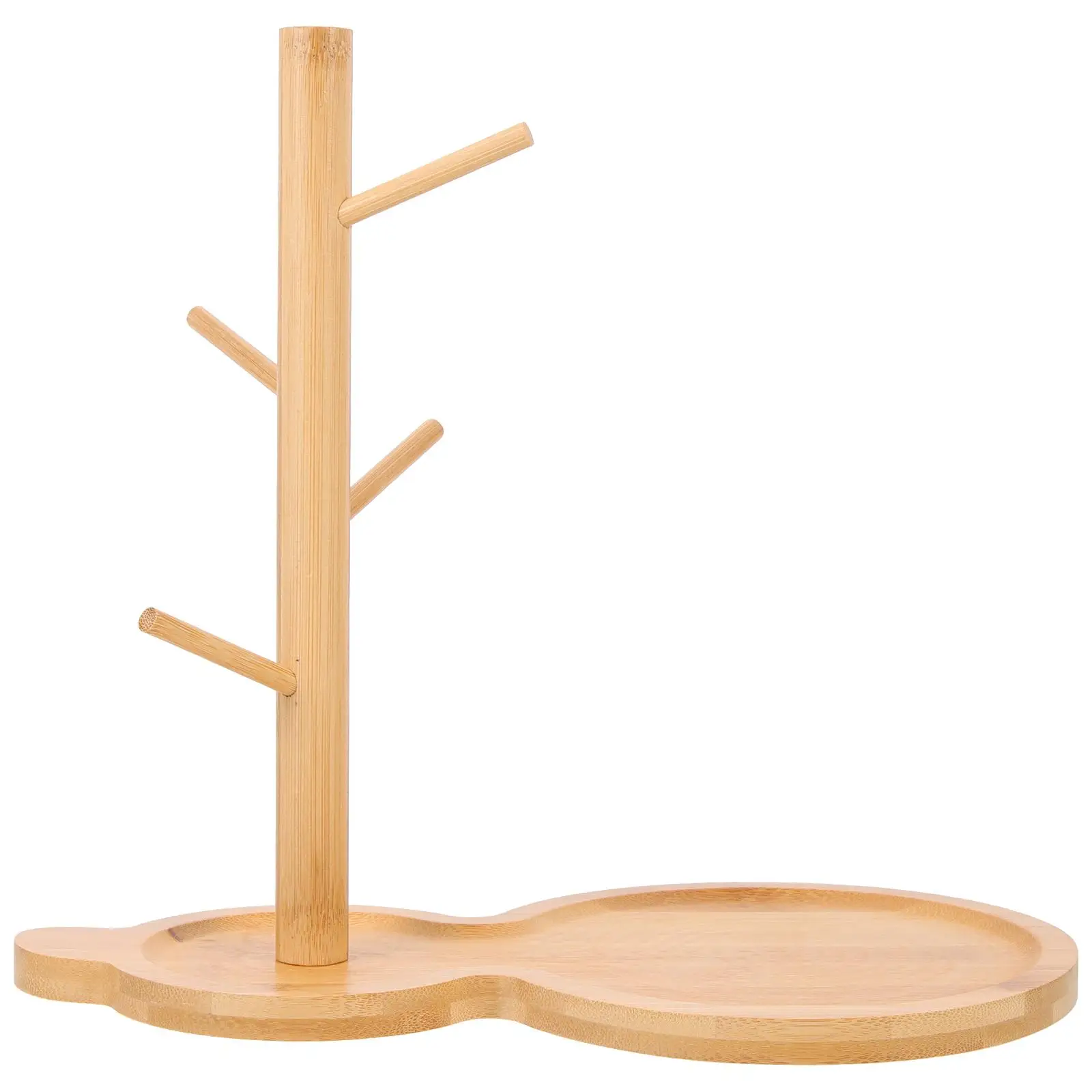 

Wooden Jewelry Display St Earring Holder Necklace Rack Tray Hair Accessories ganizer Storage Travel Gifts