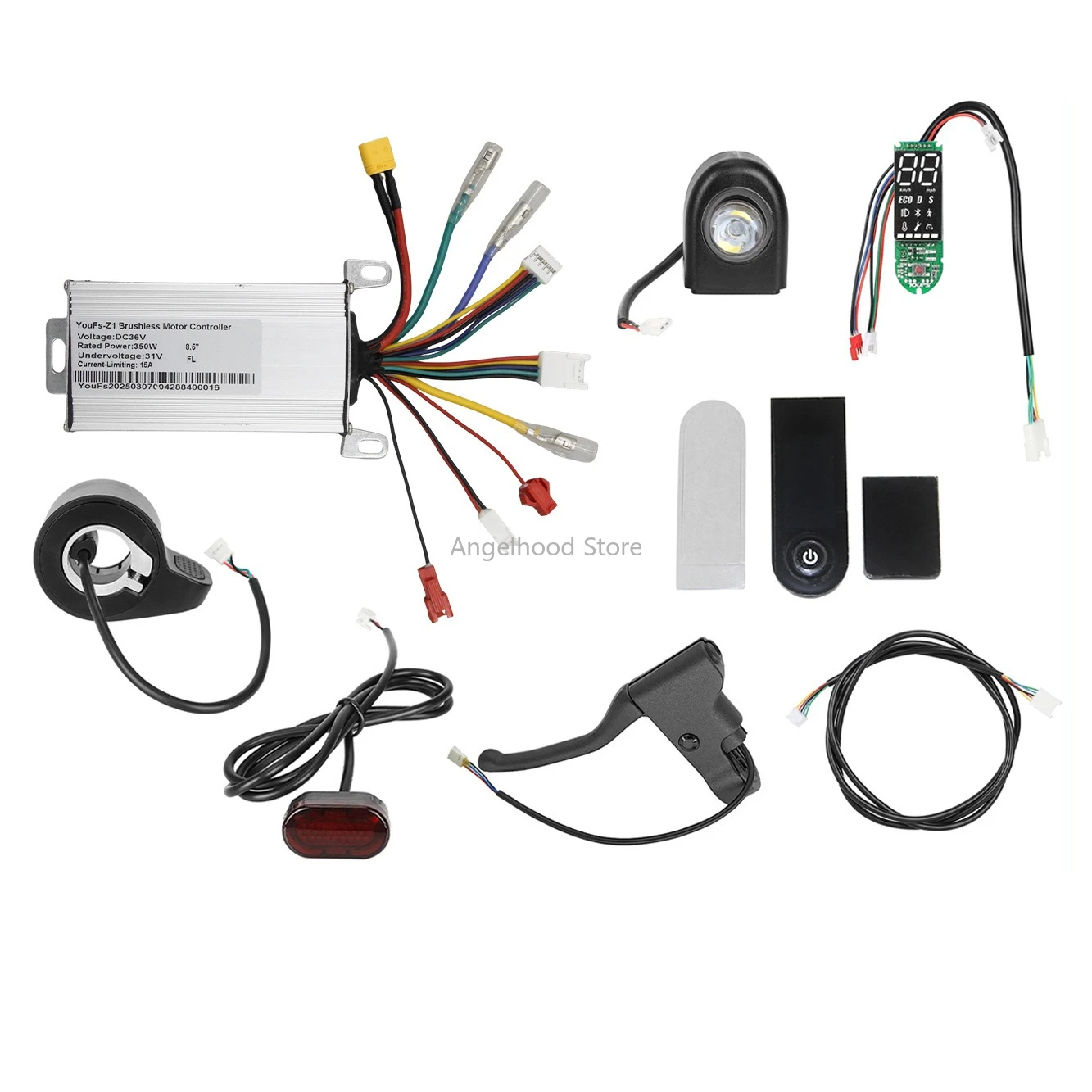 

8.5 Inches Electric Scooter YSF Controller & Instrument Control Wire 8-piece Set Electric Scooter Accessories