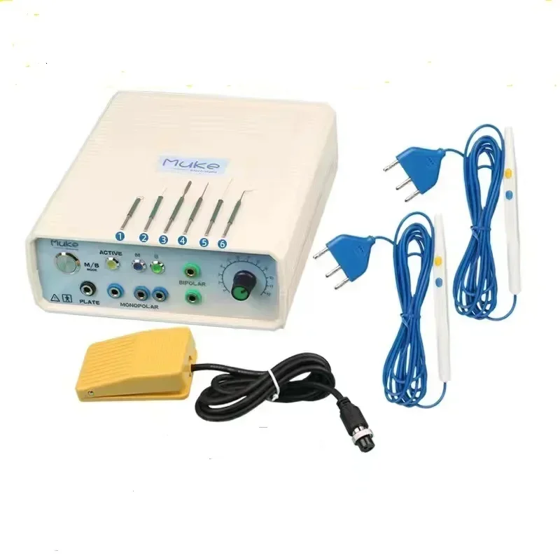 

Free Shipping Muke Mini Electric Ion Cautery Dermal Coagulating Machine ECU Electric Ion Coagulating Unit