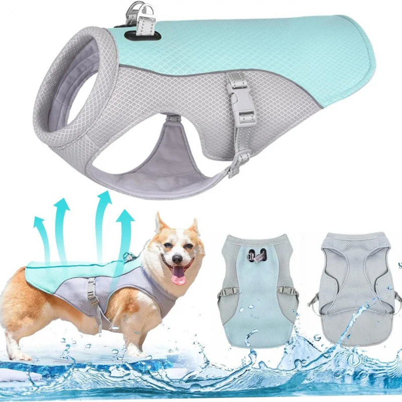 

New Hot Pet Puppy Summer Dog Cool Breathable Thin Clothes