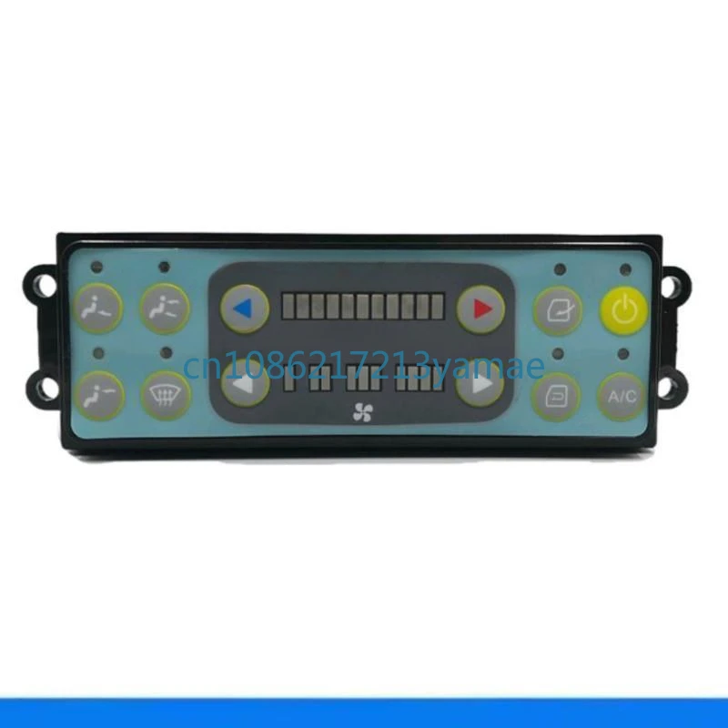 

Excavator accessories for 135B 150D 200C 225 215 235 air conditioning control panel air conditioning switch