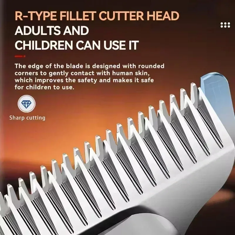 Kemei مقص الشعر قابلة للشحن الكتابة على الجدران نمط أداة تهذيب اللحية الرجال ماكينة حلاقة KM-MAX2092 KM-MAX5090 KM-1102H مشابك شعر الرجال