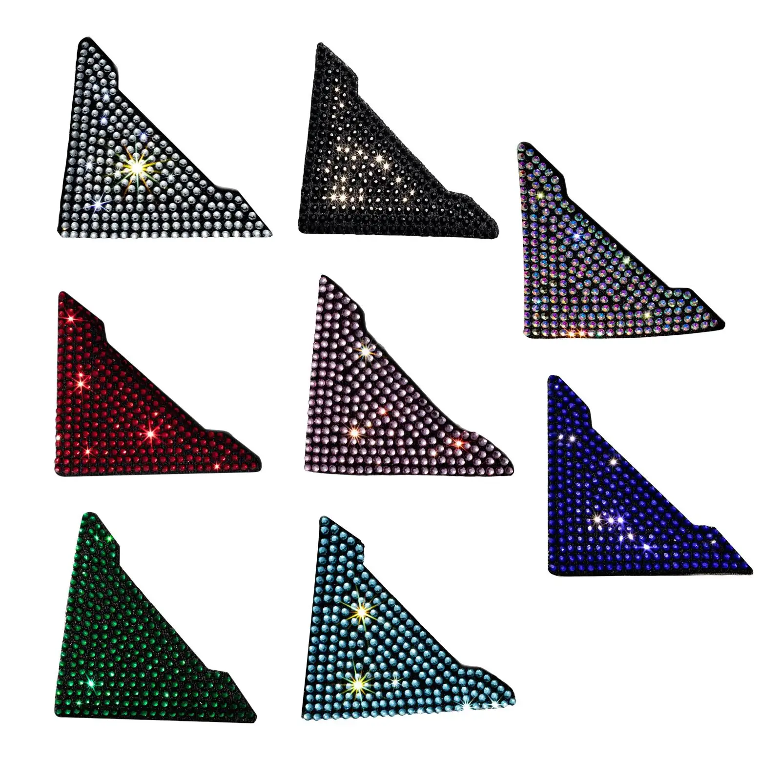Automotive Silicone Rhinestone Car Door Corner Edge Guards Waterproof to Protect Doors Edges from Scratches and Bumping