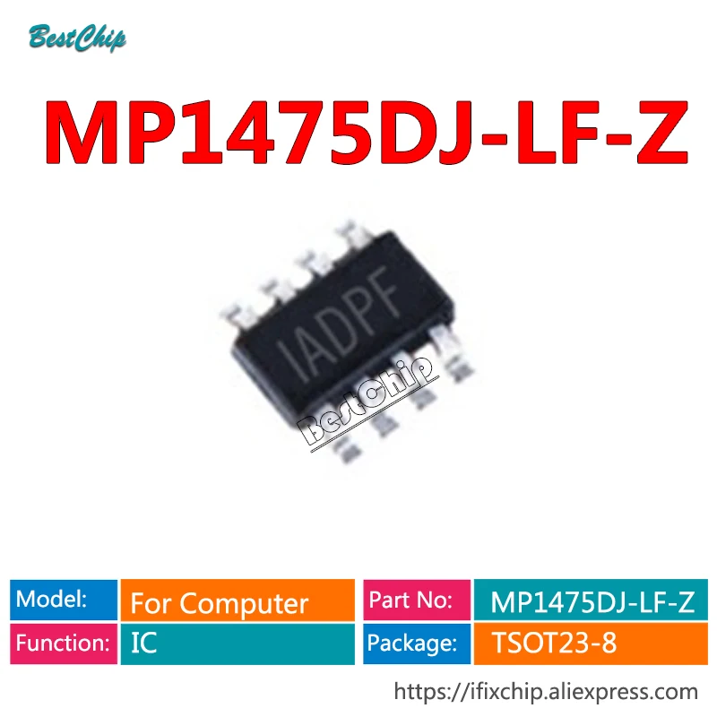 10pcs MP1475DJ-LF-Z Marking IADPH IADPG 1ADPH 1ADPH ADPD SOT23-8