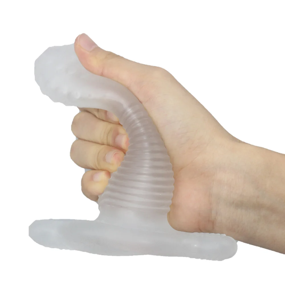 Holle Dildo Anale Plug Voor Mannen Penis Vergroting Cock Extender Vrouwen Vaginale Butt Expander Dick Condooms Paar Erotische Seksspeeltjes