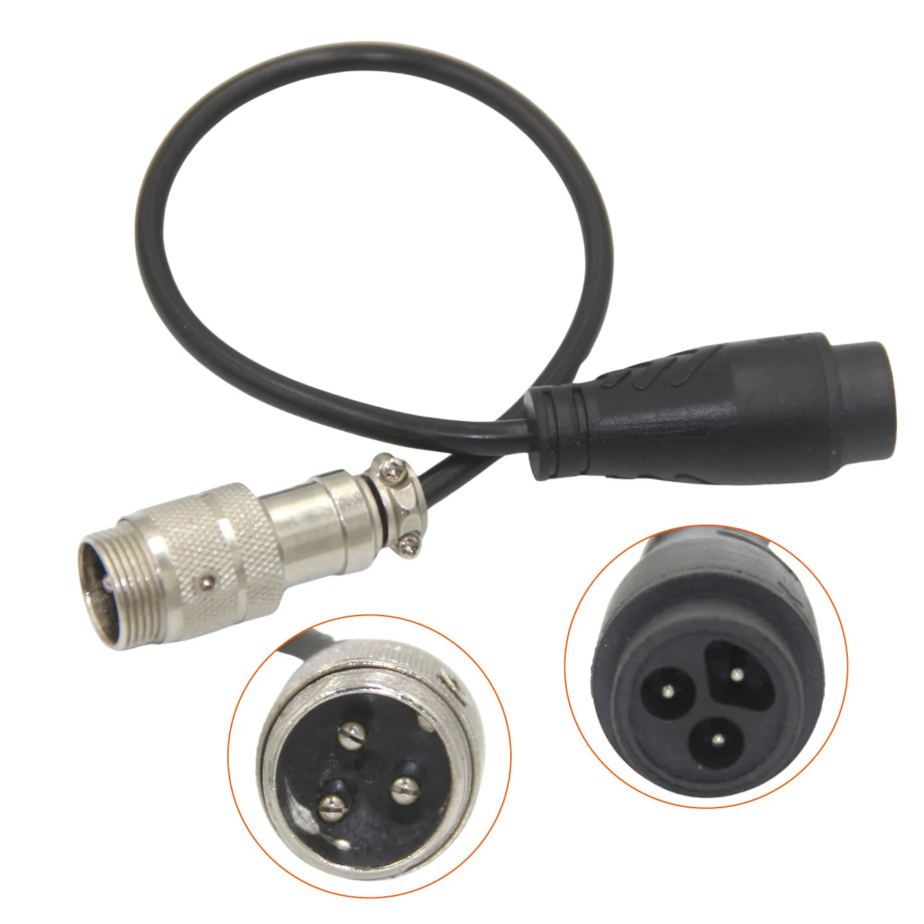 

Соединительный кабель для зарядки двигателя MiniMotor, водонепроницаемый провод для электрического скутера, переключение разъемов «папа» и «мама»