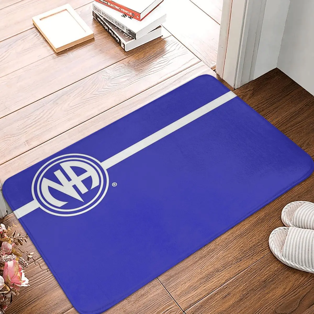 NA - Narcotics Anonymous Non-slip Doormat Floor Mat Antiwear Carpet Rug for Kitchen Entrance Home Balcony Footpad Mats