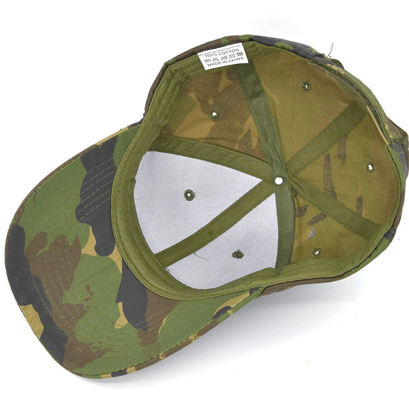 Tactical Military Baseball Caps Camouflage Army Combat Paintball Men Women Outdoor Sport Adjustable Snapback Sun Hats