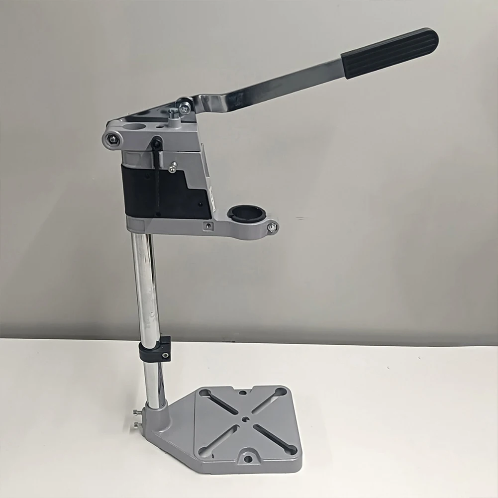

Electric Bench Drill Stand Multifunctional Table Top Drill Fixed Frame Aluminum Alloy Power Grinder Accessories